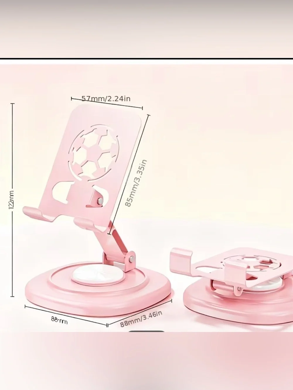 Adjustable Foldable Phone Stand - Picture 5 of 9